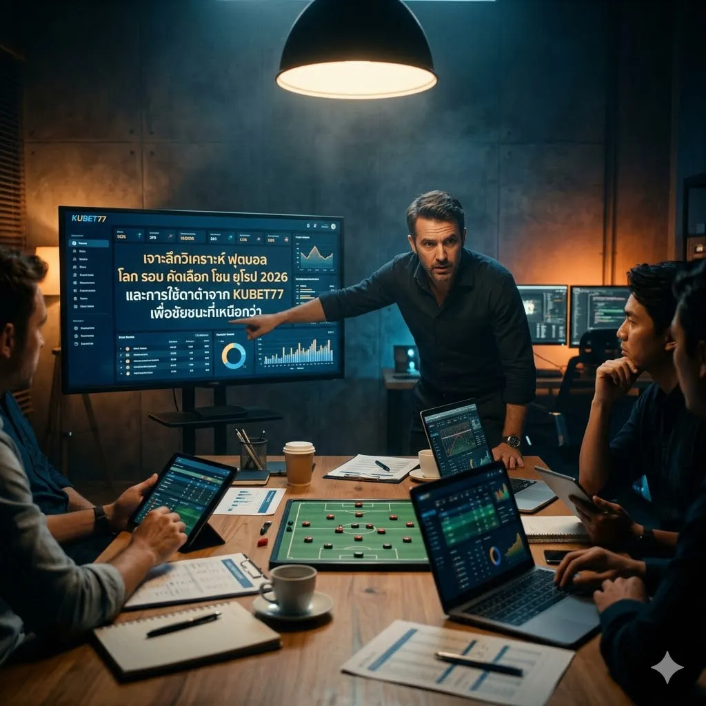 กลยุทธ์การวิเคราะห์บอลยุโรปด้วยระบบ Real-time Data ของ KUBET77